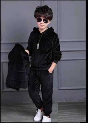 BLACK TRACK SUIT