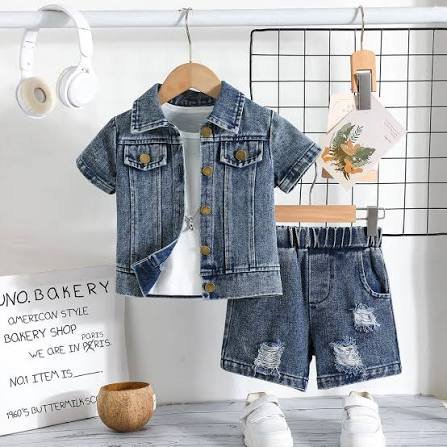 DENIM SUIT