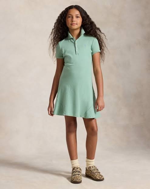 MINT GREEN POLO DRESS