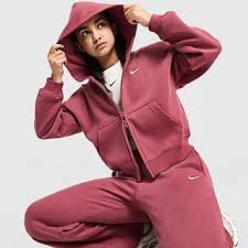 MAROON ZIP-UP TRACKSUIT