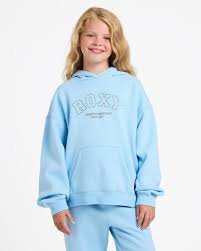 LIGHT BLUE GRAPHIC HOODIE